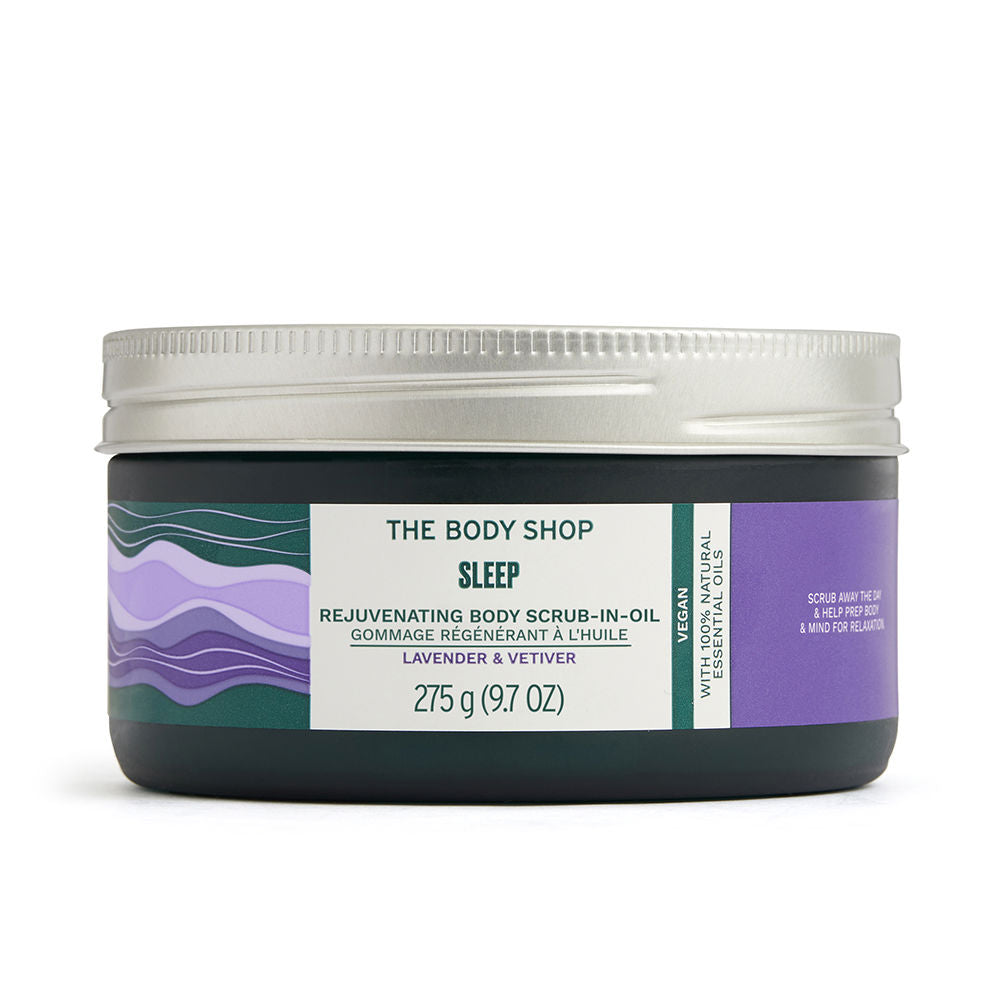 THE BODY SHOP SLEEP exfoliating body oil lavender & vetiver 275 gr