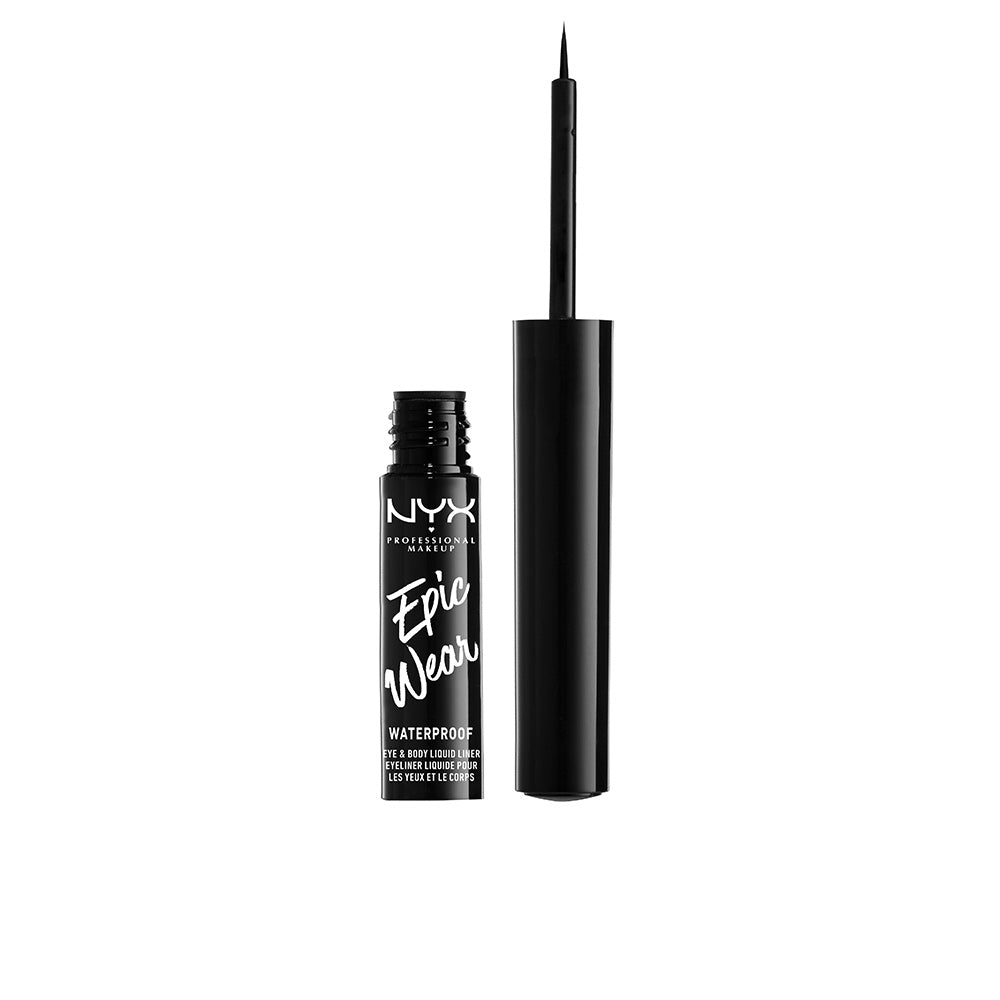 NYX PROFESSIONAL MAKE UP EPIC WEAR waterproof liquid liner #black 1 u