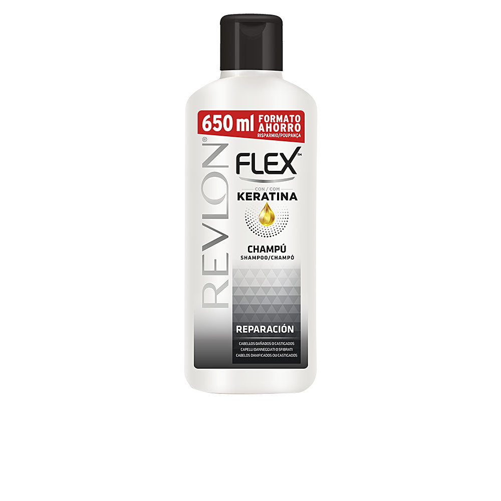 REVLON MASS MARKET FLEX KERATIN repair shampoo 650 ml