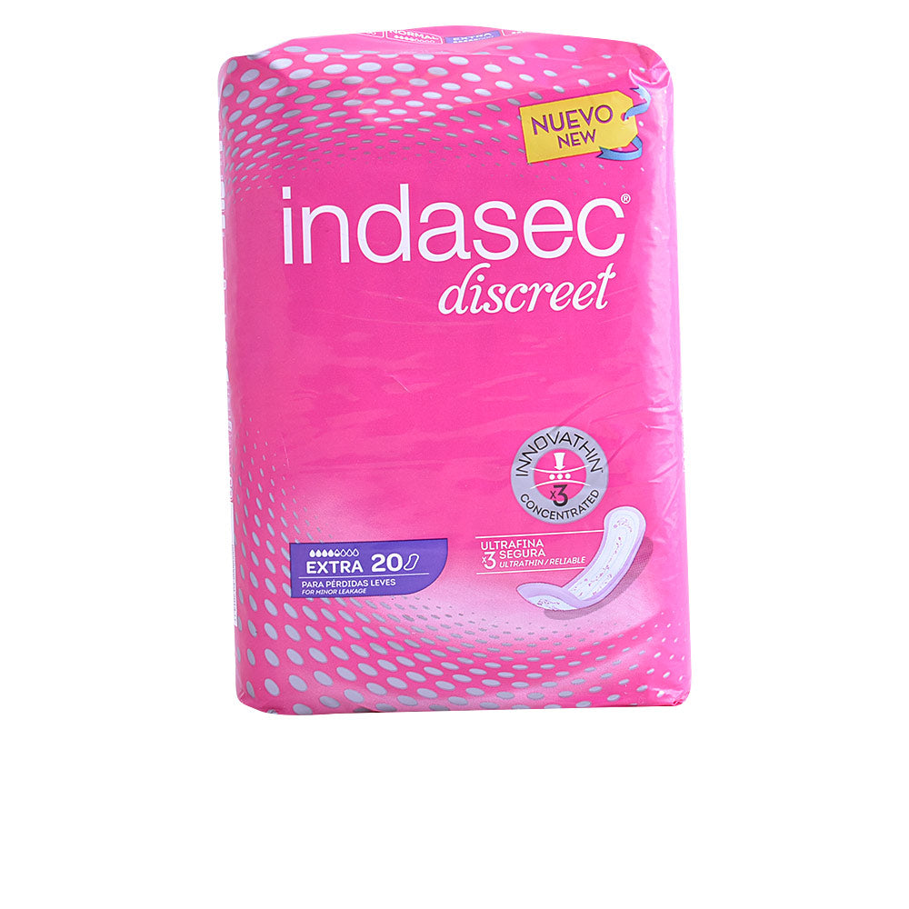 INDASEC DISCREET compresa incontinencia extra 20 u
