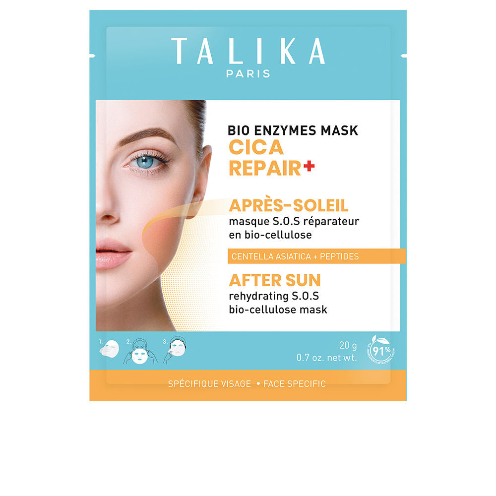 TALIKA BIO ENZYMES MASK CICA REPAIR+ AFTER SUN ultra-soothing SOS repair mask 20 gr
