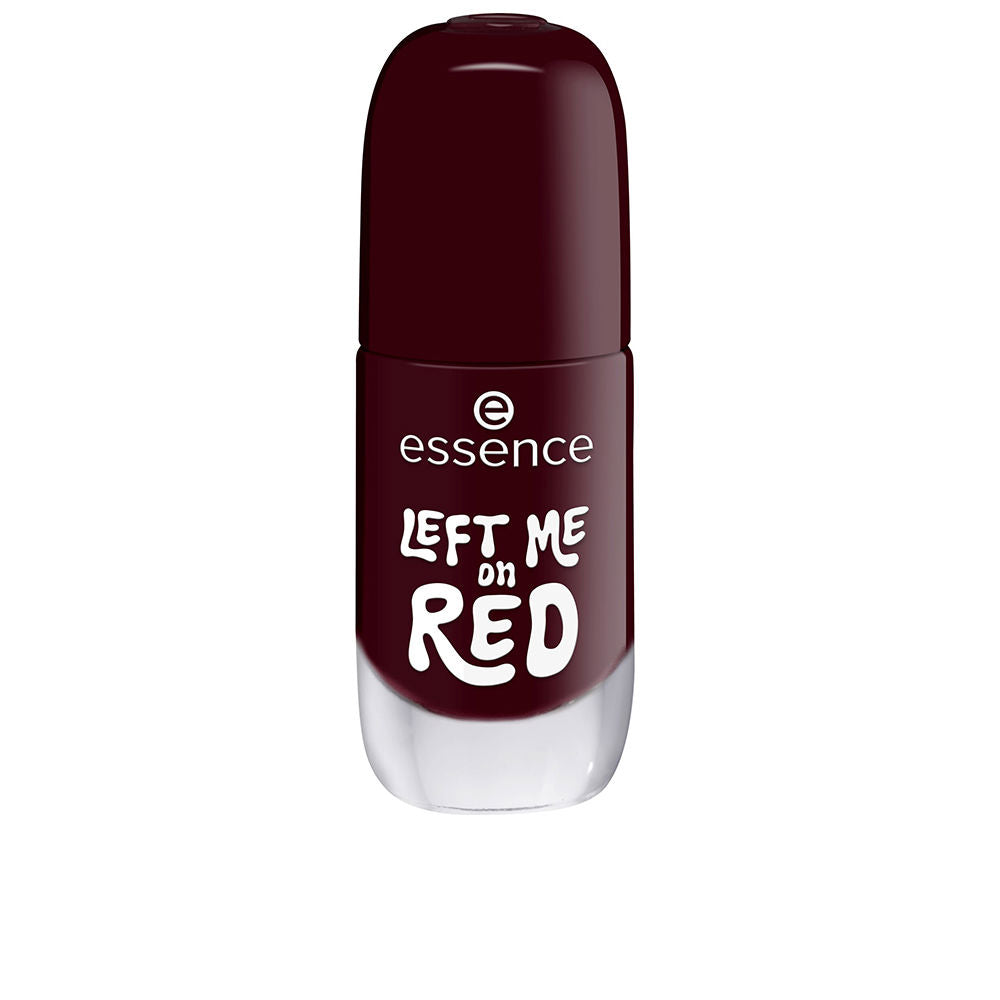 ESSENCE GEL NAIL POLISH nail polish #12-Left Me on Red 8 ml