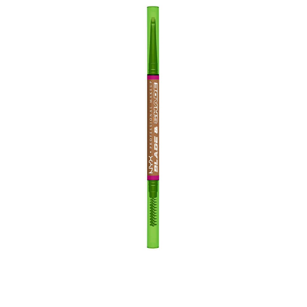 NYX PROFESSIONAL MAKE UP BLADE & SHADE NANO eyebrow pencil #01-Ash Blonde 1 unit