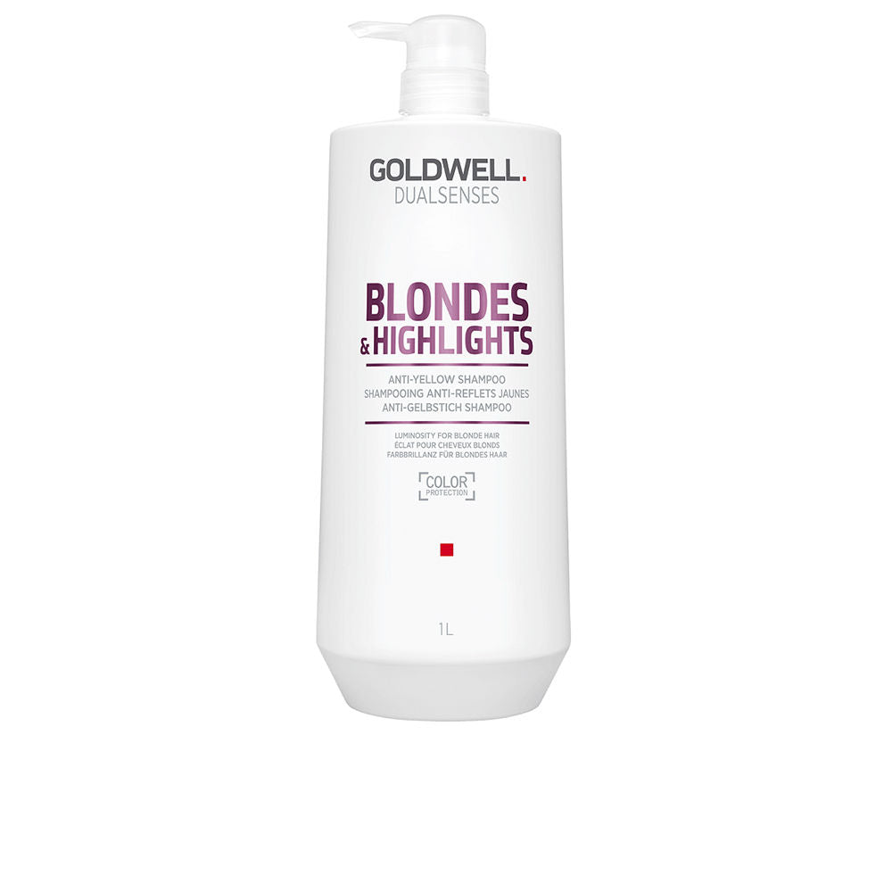 GOLDWELL BLONDES & HIGHLIGHTS anti-yellow shampoo 1000 ml