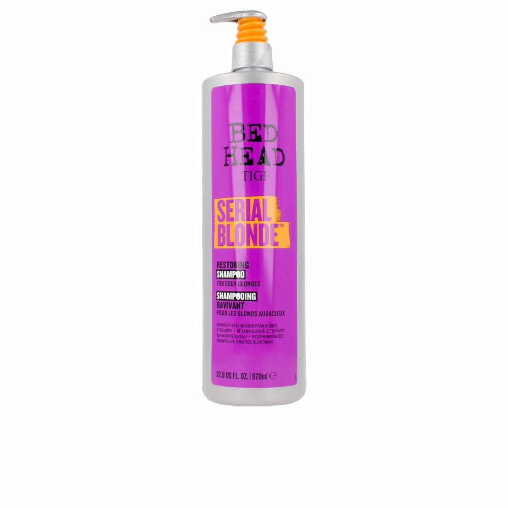 TIGI BED HEAD serial blonde shampooing réparateur 970 ml