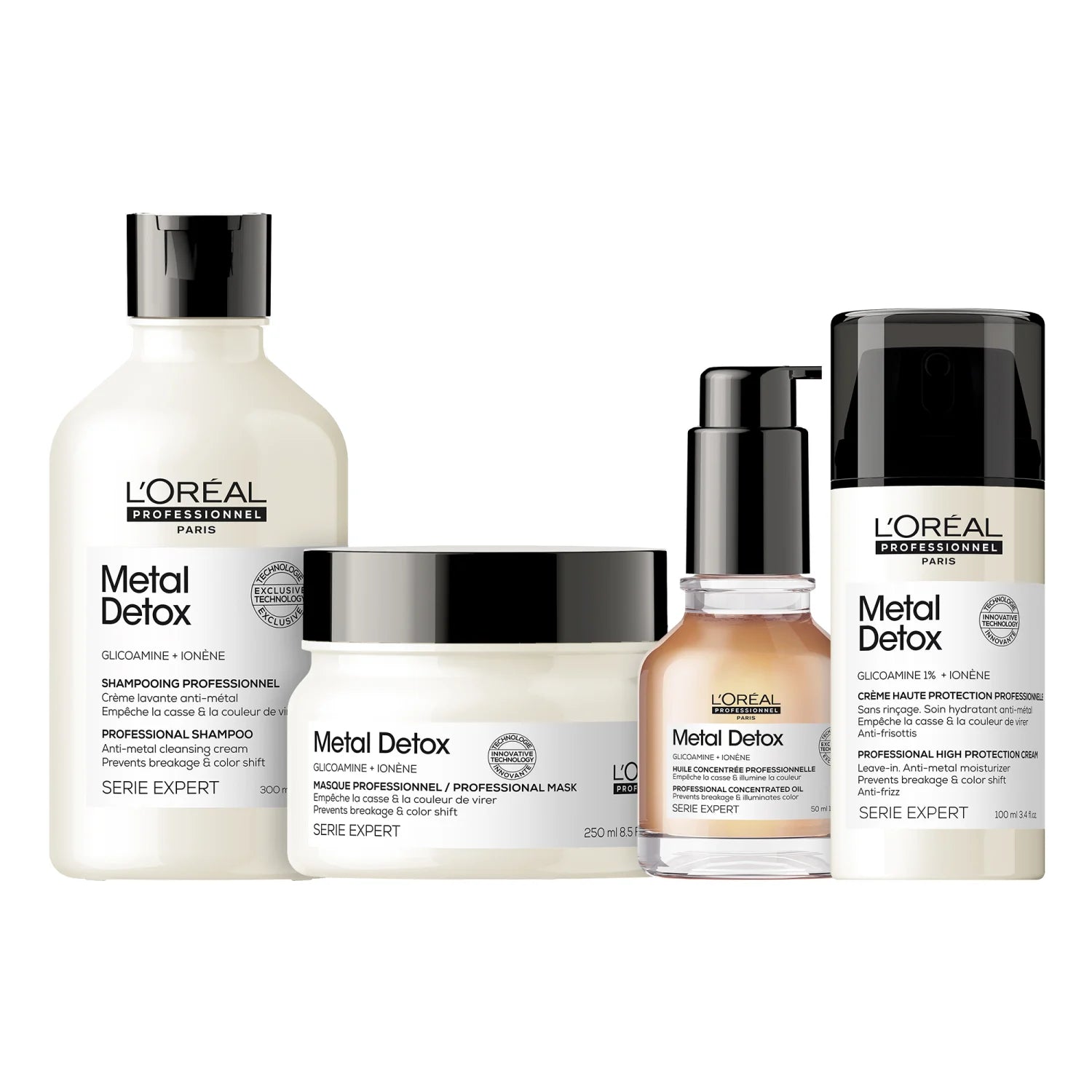 L'ORÉAL PROFESSIONNEL PARIS METAL DETOX Maschera per Capelli Danneggiati 250 ml