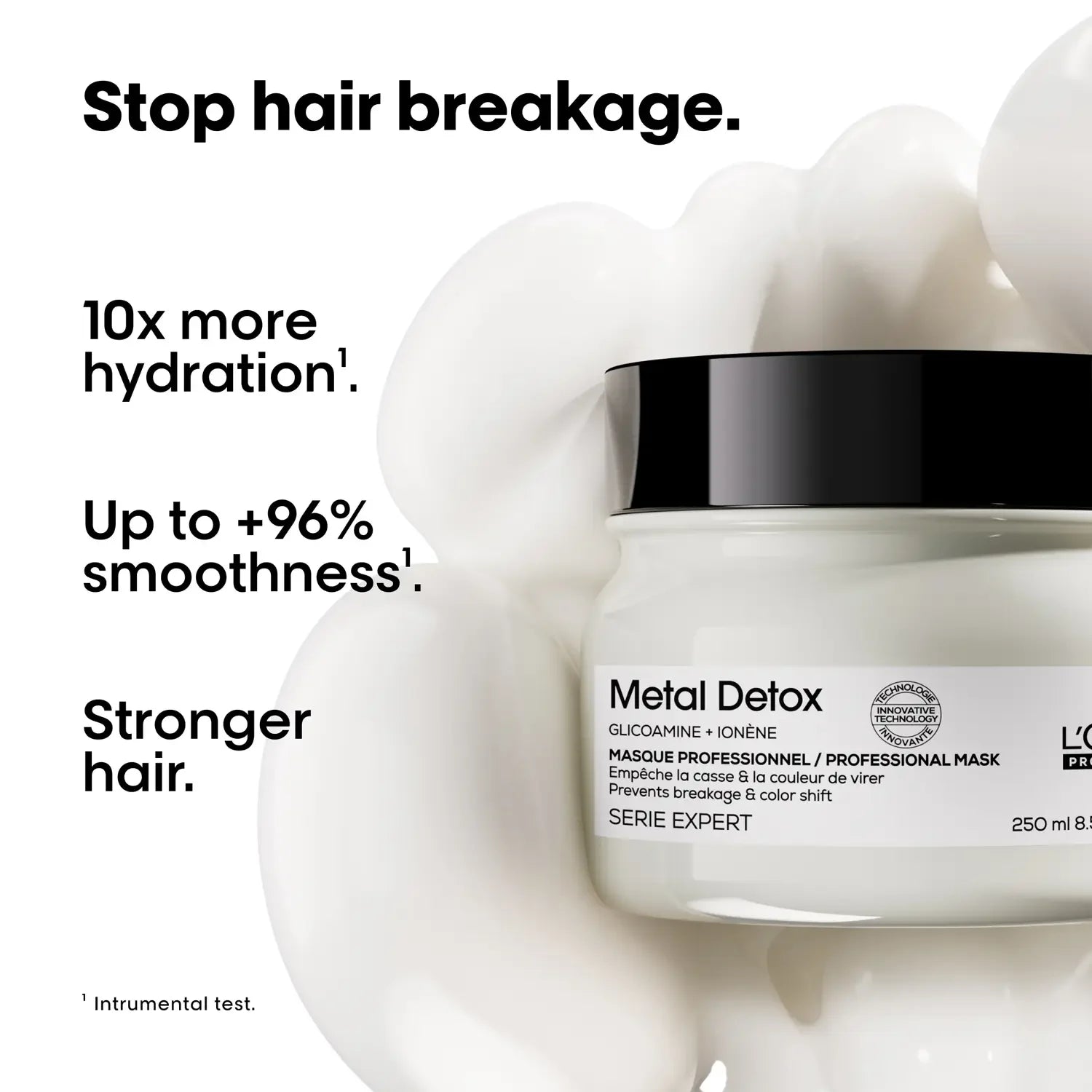 L'ORÉAL PROFESSIONNEL PARIS METAL DETOX Maschera per Capelli Danneggiati 250 ml