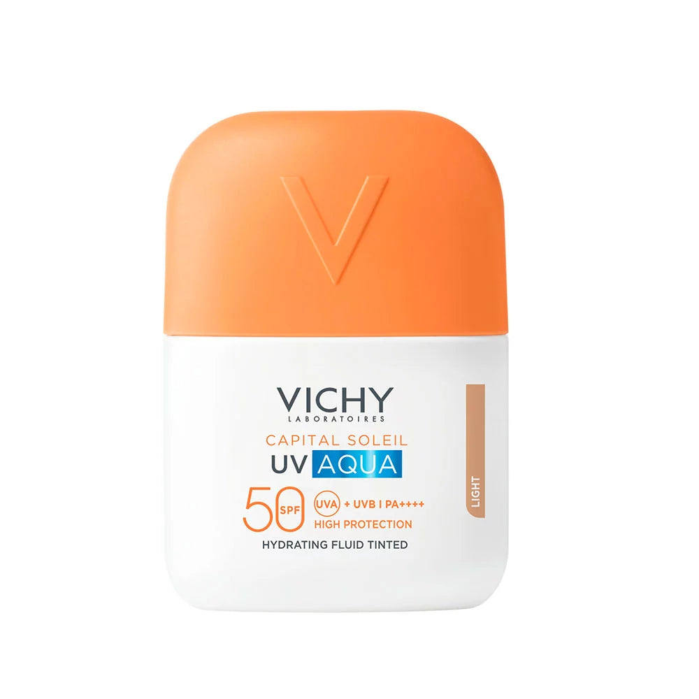 VICHY CAPITAL SOLEIL UV AQUA Fluide hydratant teinté SPF50 #Clair 50 ml