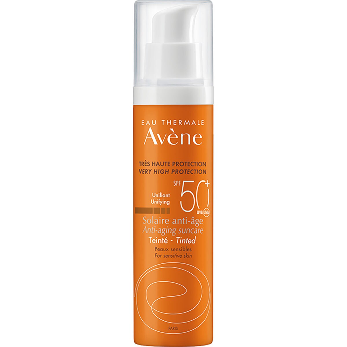 AVÈNE SOLAIRE HAUTE PROTECTION antiedad color SPF50+ 50 ml