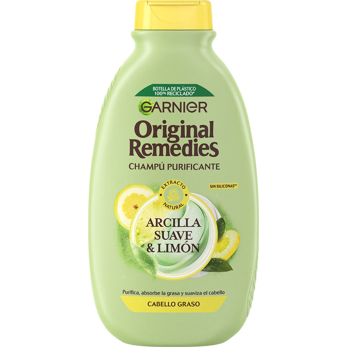 GARNIER RIMEDI NATURALI shampoo argilla delicata e limone 400 ml