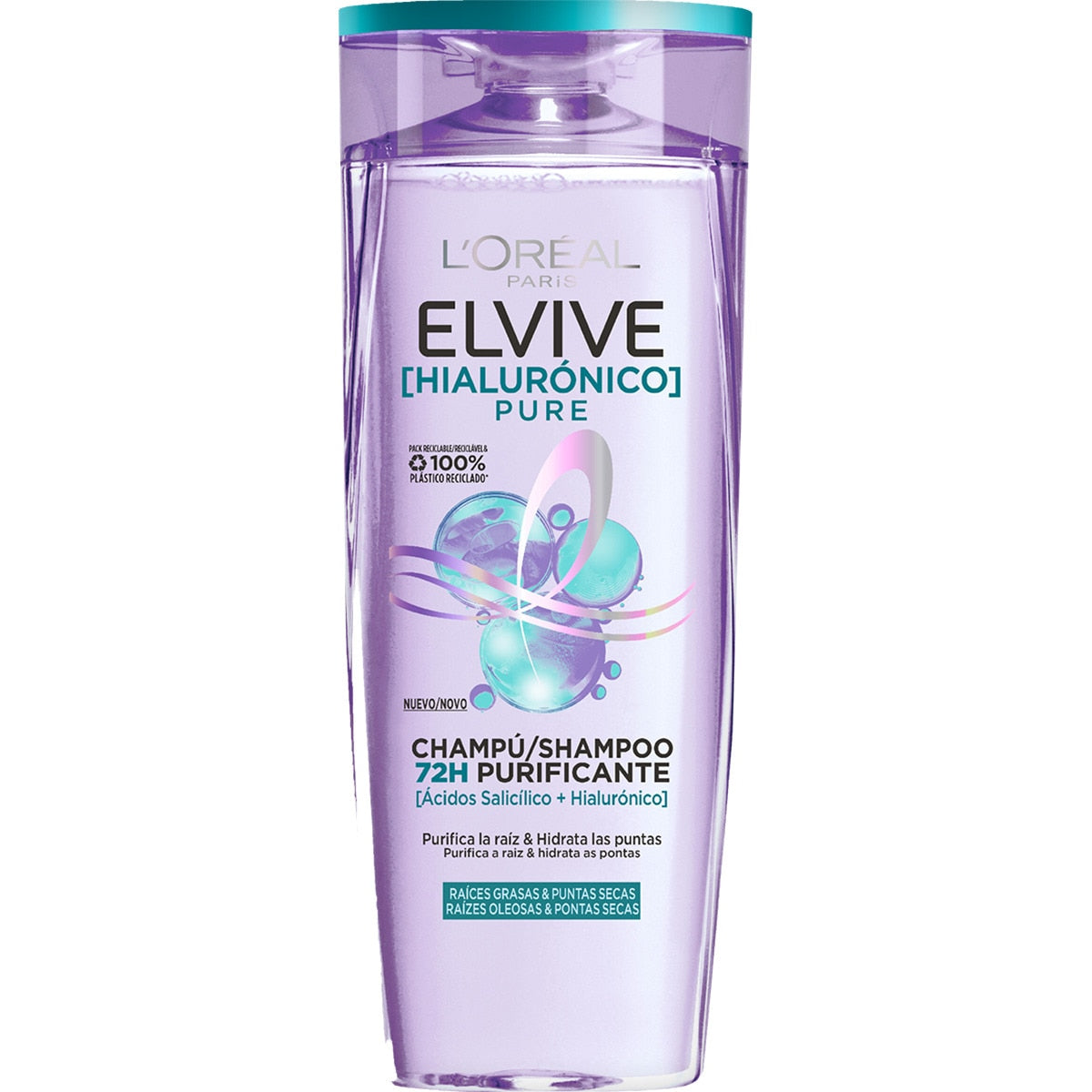 L'ORÉAL PARIS ELVIVE HYALURON PURE shampooing 380 ml