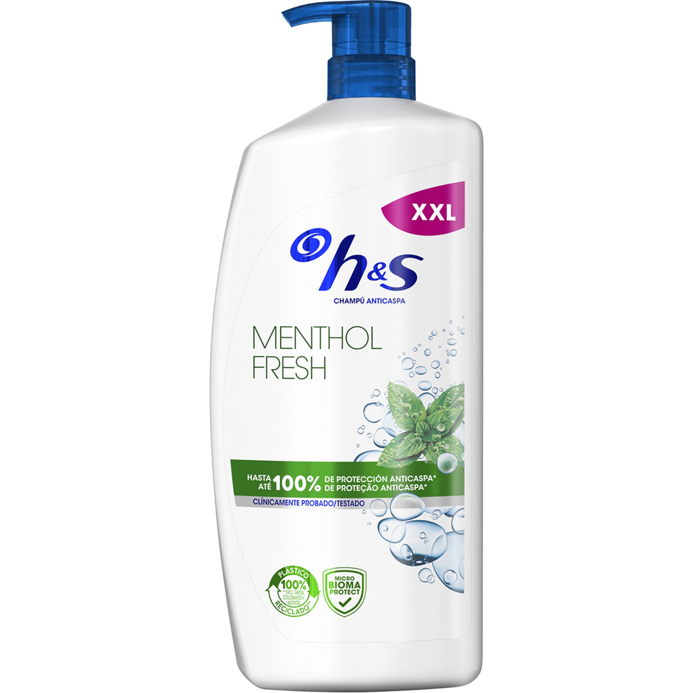 HEAD & SHOULDERS H&S MENTHOL FRESH shampoo antiforfora dispenser 1000 ml