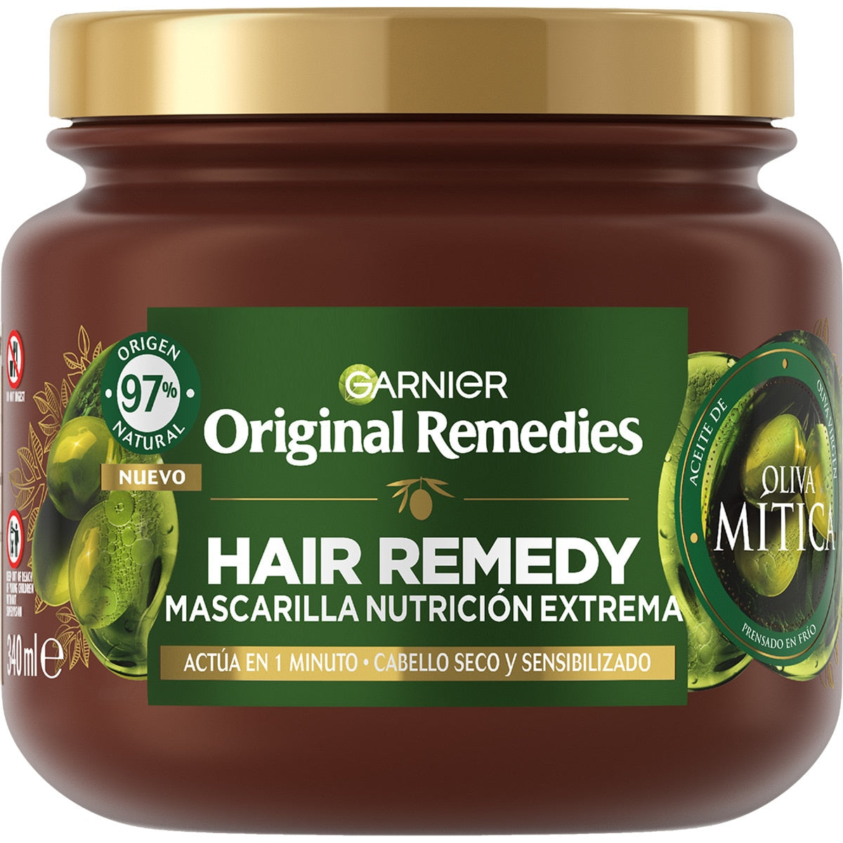 GARNIER ORIGINAL REMEDIES maschera oliva mitica 300 ml