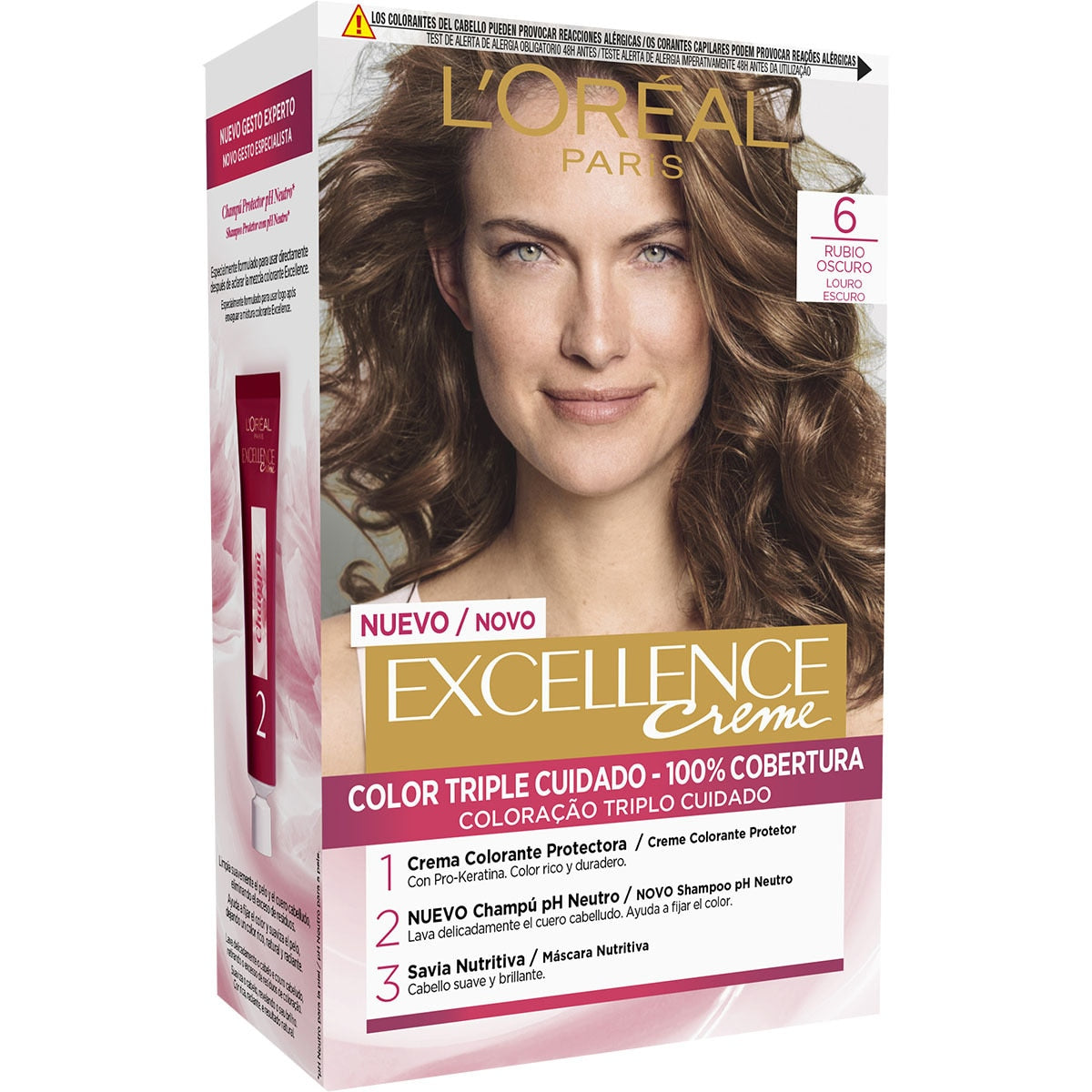 L'ORÉAL PARIS EXCELLENCE Tinta in crema #6-biondo scuro 192 ml