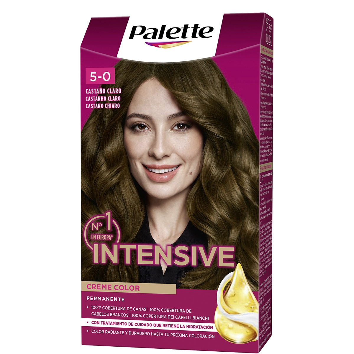 PALETTE INTENSIVE tinta #5-castano chiaro 1 pz