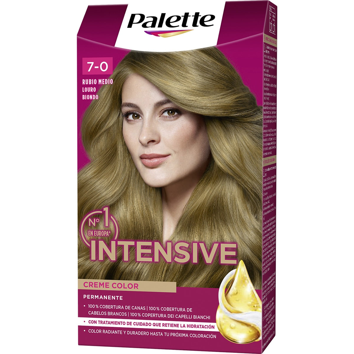 PALETTE INTENSIVE tinta #7-biondo medio 1 pz