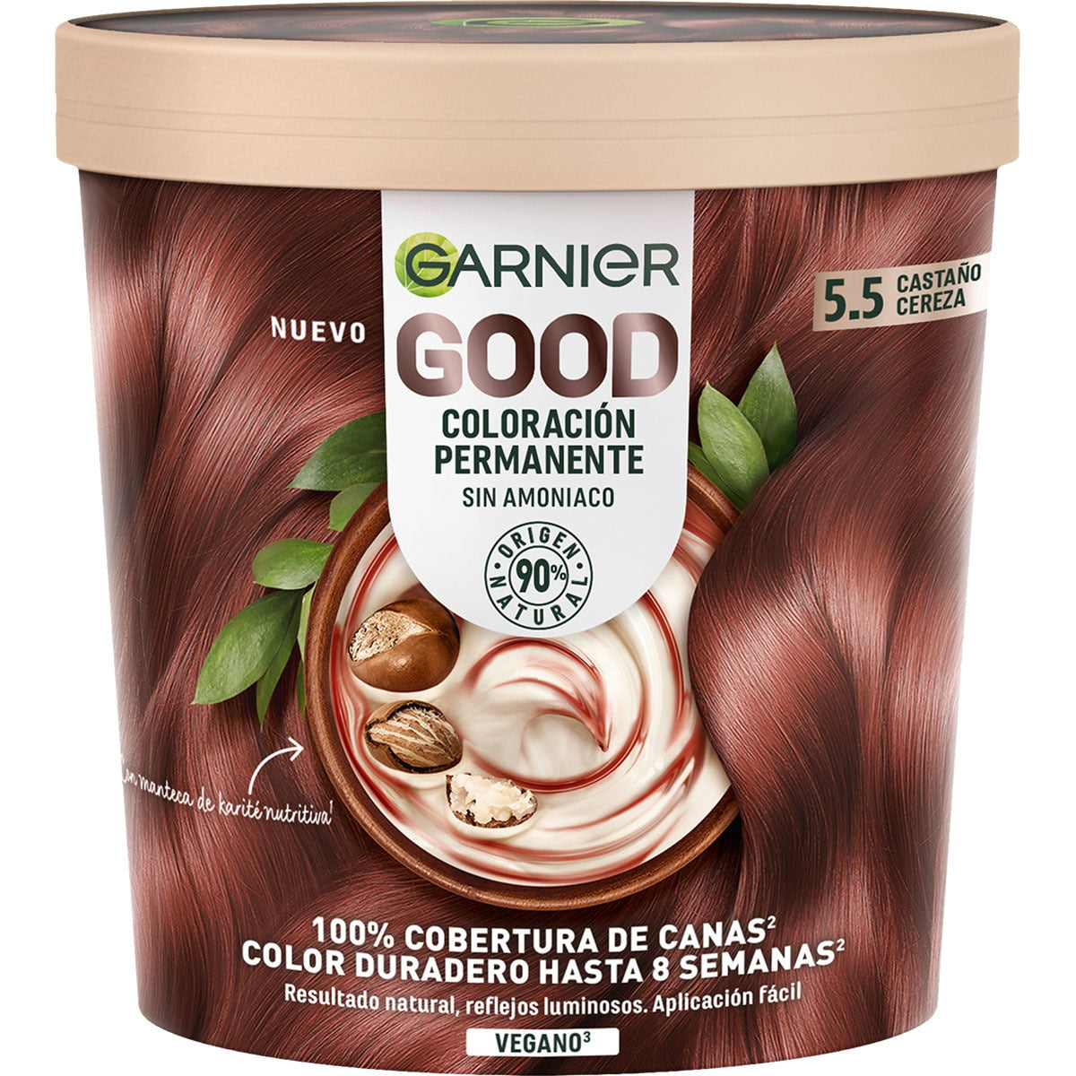 GARNIER GOOD colorazione permanente #5.5 castano ciliegia 217 ml