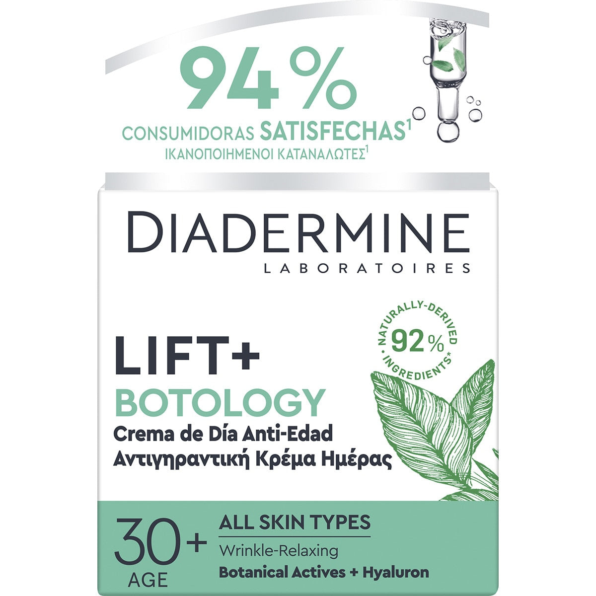 DIADERMINE LIFT + BOTOLOGY crema giorno antirughe 50 ml