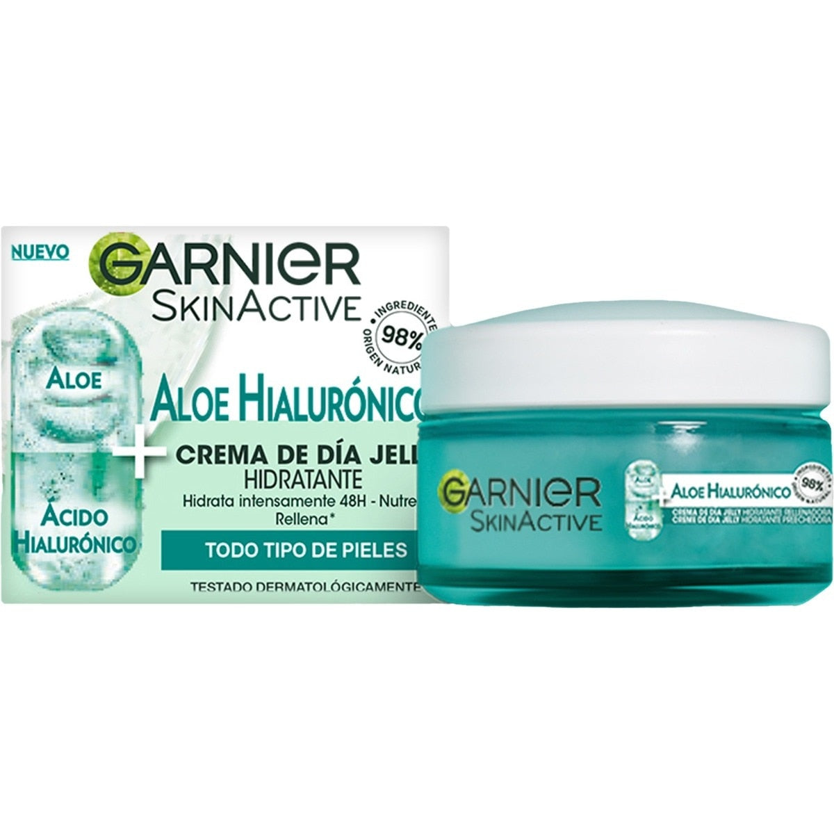 GARNIER HYALURONIC ALOE crema giorno idratante e rimpolpante in gelatina 50 ml