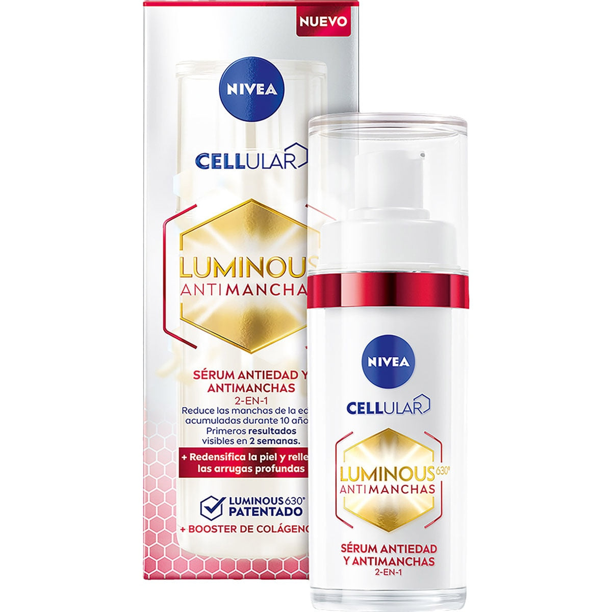 Sérum ANTI-TACHES NIVEA LUMINOUS 630º 2en1 30 ml