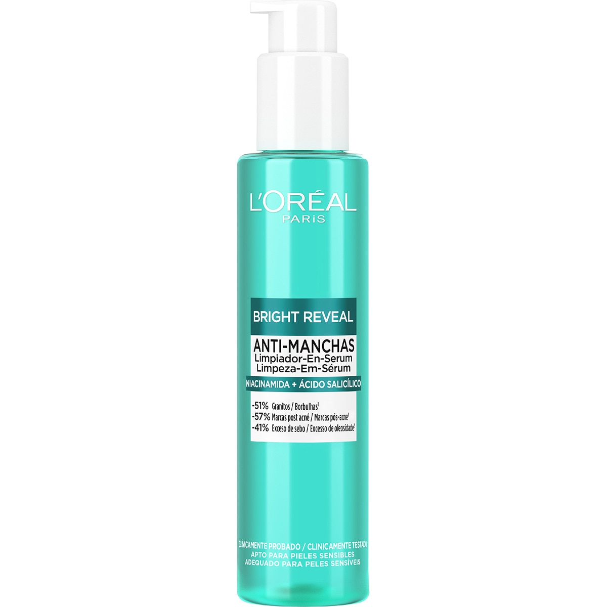 Sérum nettoyant L'ORÉAL PARIS BRIGHT REVEAL NIACINAMIDE 150 ml