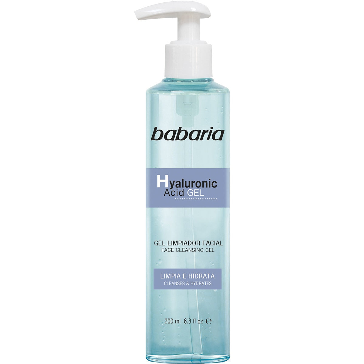 BABARIA HYALURONIC ACID gel limpiador 200 ml