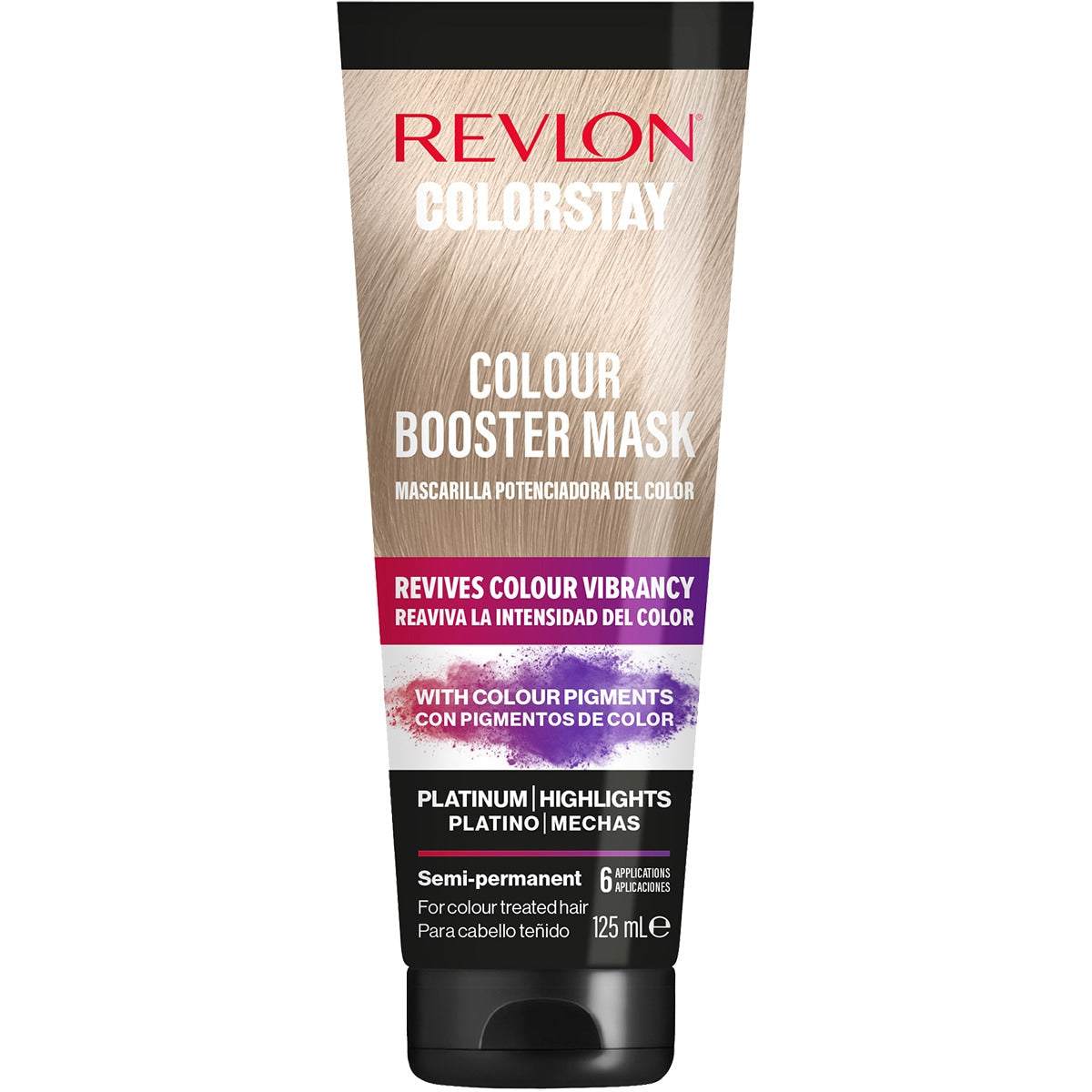 REVLON MASS MARKET COLORSTAY maschera esaltatrice di colore #platinum 125 ml
