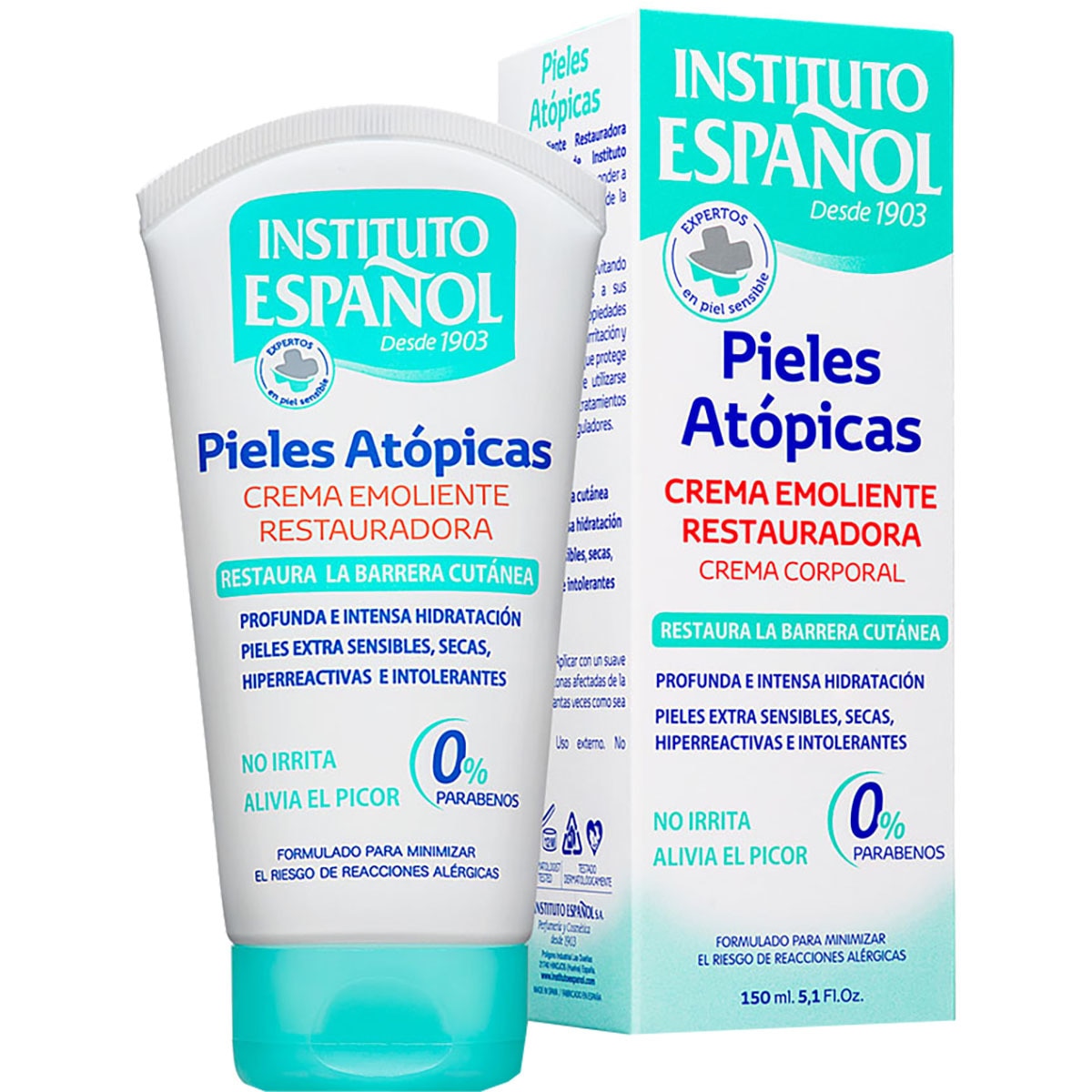 INSTITUTO ESPAÑOL PIEL ATÓPICA crema emolliente riparatrice 150 ml