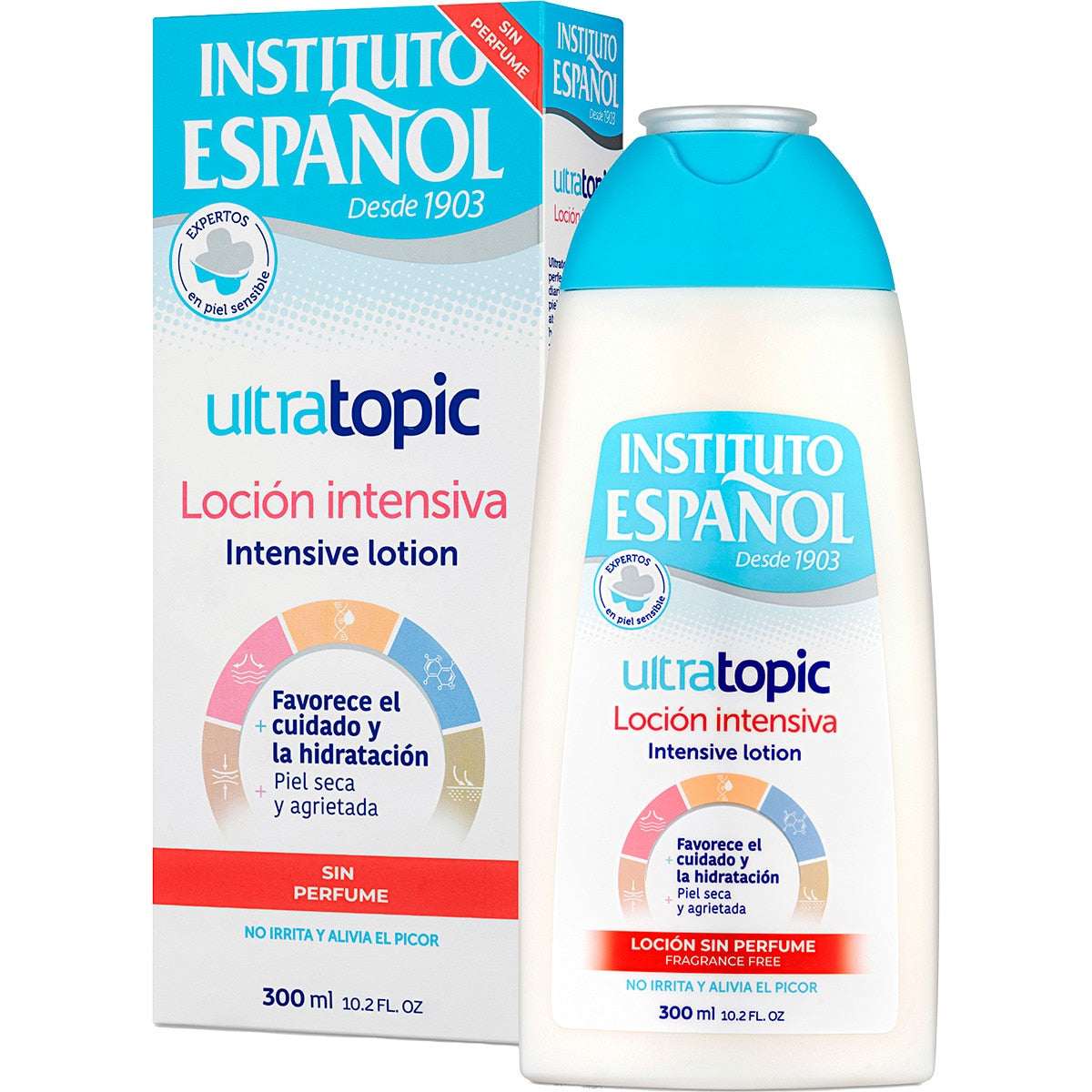 INSTITUTO ESPAÑOL ULTRATOPIC Lait corporel intensif 300 ml