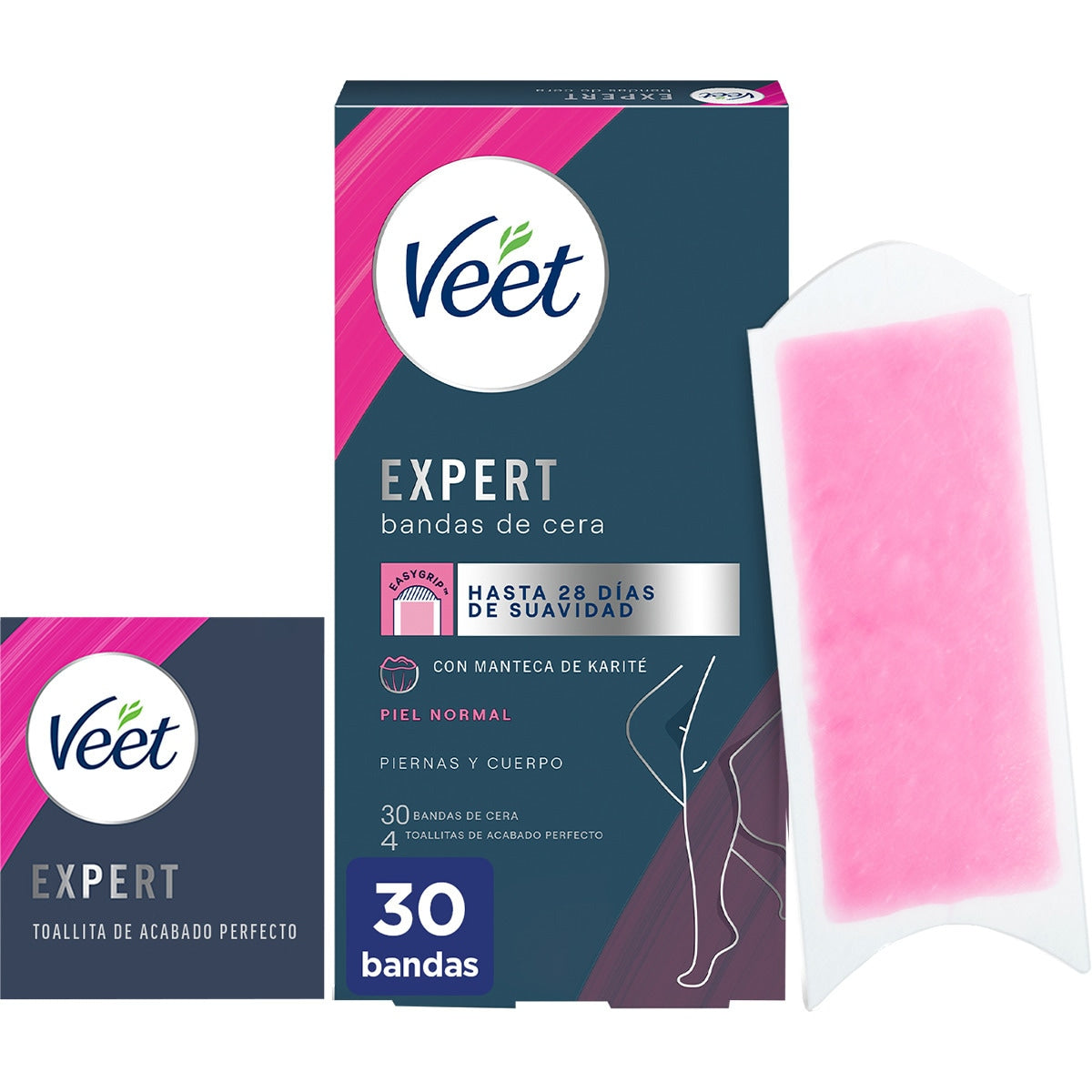 VEET BODY EXPERT wax strips normal skin 30 u