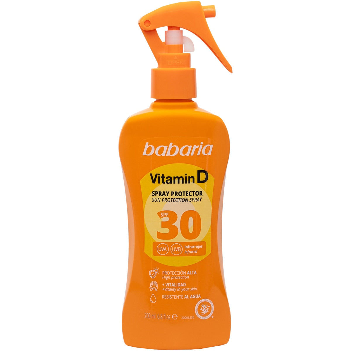 BABARIA VITAMIN D spray protector SPF30 200 ml