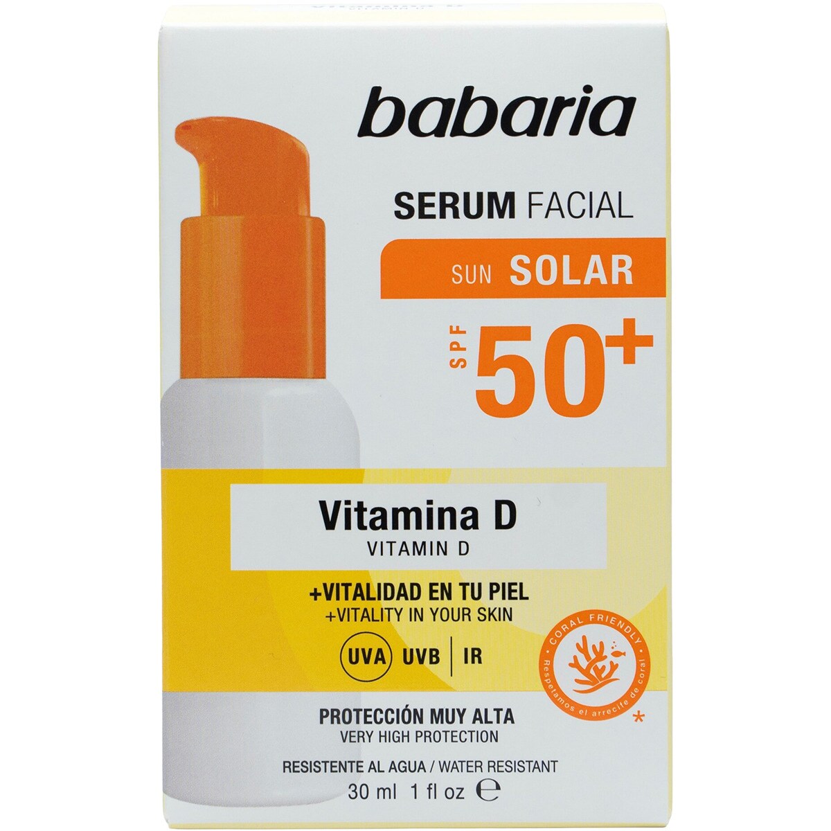 BABARIA VITAMIN D facial serum SPF50+ 30 ml