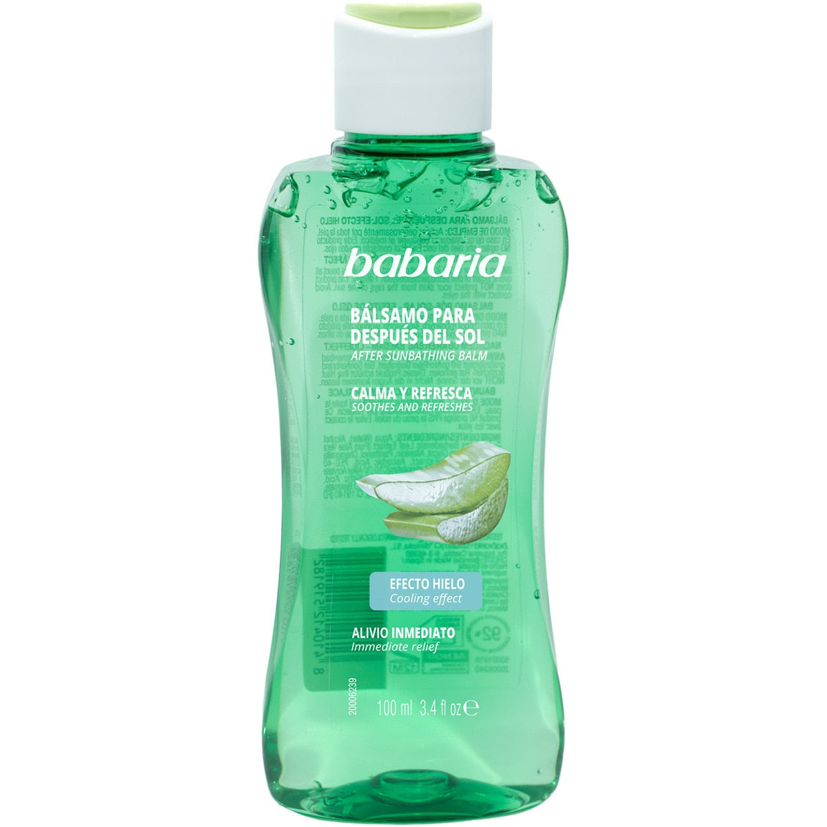 BABARIA Aloe after-sun balm soothes and refreshes 100ml