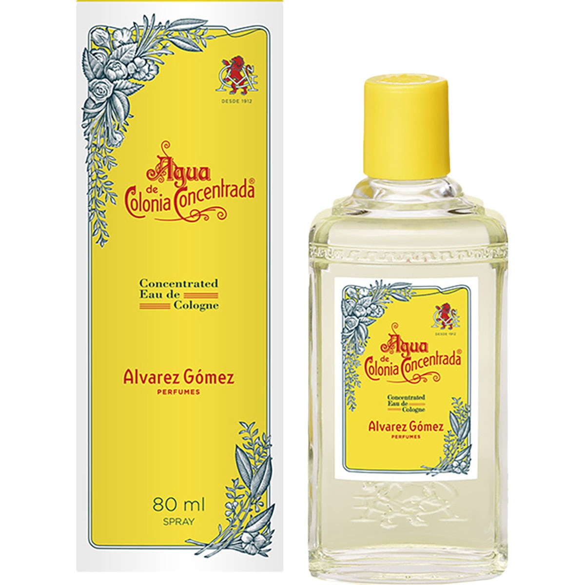 ALVAREZ GOMEZ AGUA DE COLONIA CONCENTRADA eau de cologne concentrata spray 80 ml