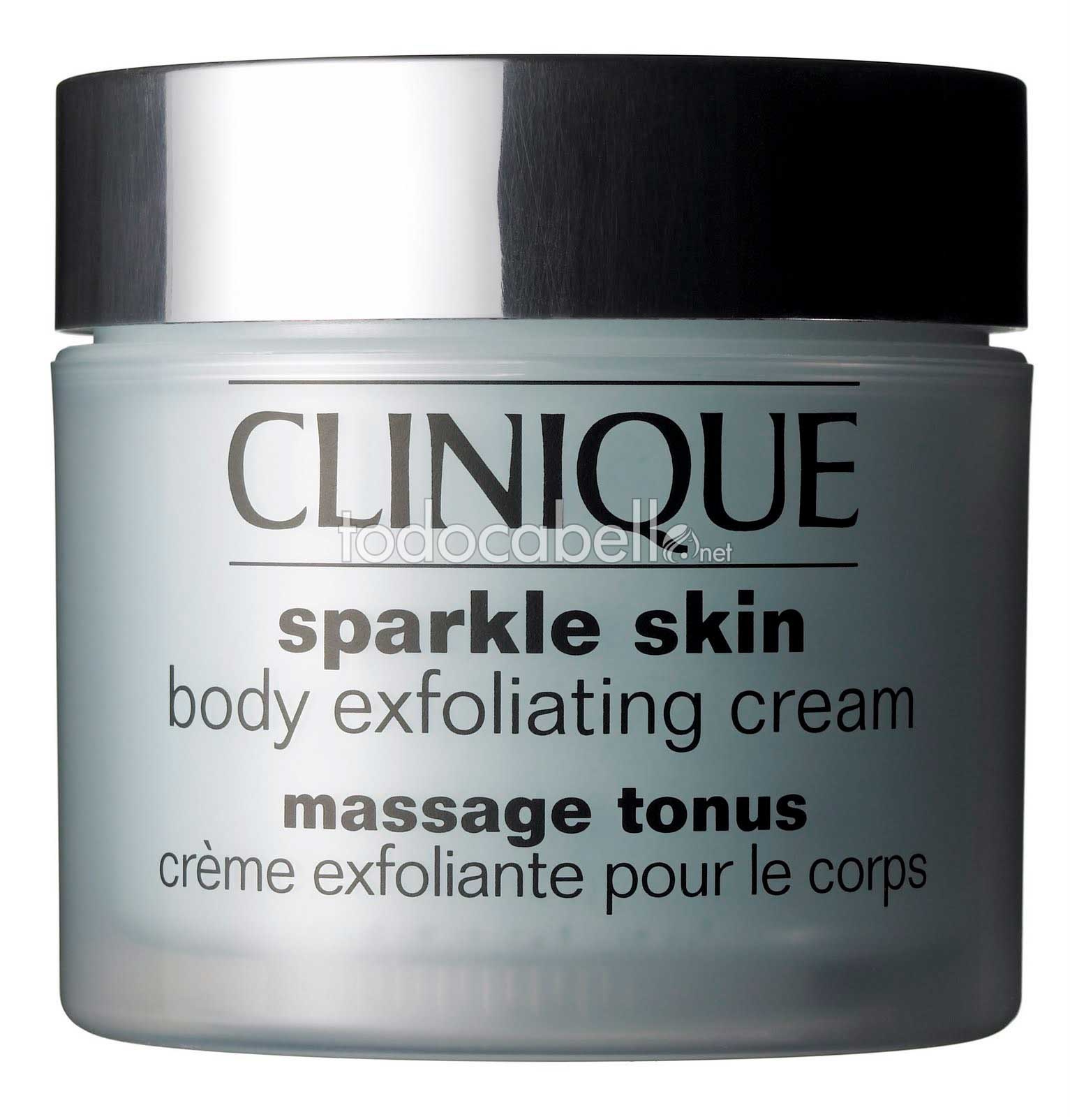 CLINIQUE SPARKLE SKIN body exfoliating cream 250 ml