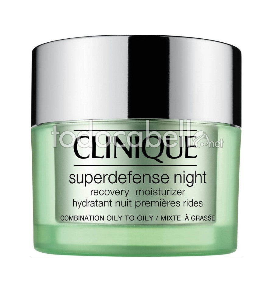 CLINIQUE SUPERDEFENSE NIGHT idratante ricostituente notte III/IV 50 ml