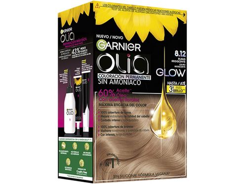 GARNIER OLIA colorazione permanente senza ammoniaca #8.12-biondo iridescente 1 pz
