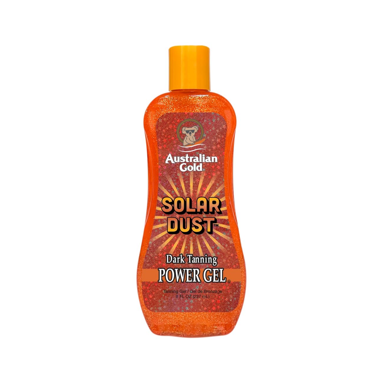 AUSTRALIAN GOLD SOLAR DUST DARK TANNING power gel 236 ml