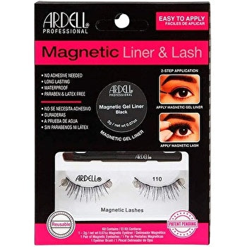 ARDELL MAGNETIC LINER &amp; LASH eyelashes #110 + gel liner 3 u