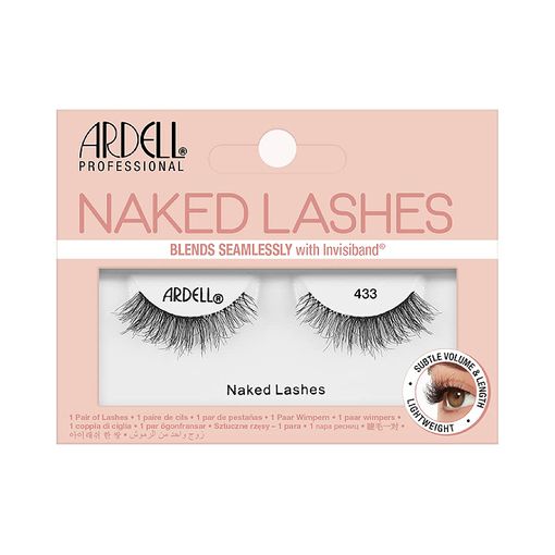 ARDELL NAKED LASHES eyelashes #433 black 1 unit