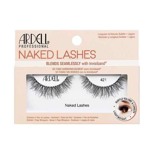ARDELL NAKED LASHES ciglia #424 nero 1 unità