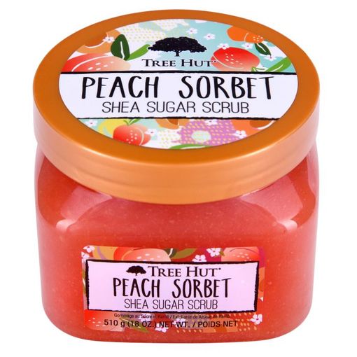 Gommage au sucre sorbet pêche TREE HUT 510 gr