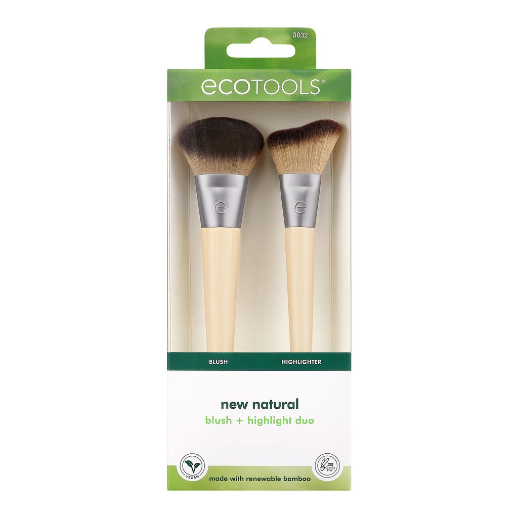 ECOTOOLS DUO PENNELLO BLUSH + ILLUMINANTE 1 pz