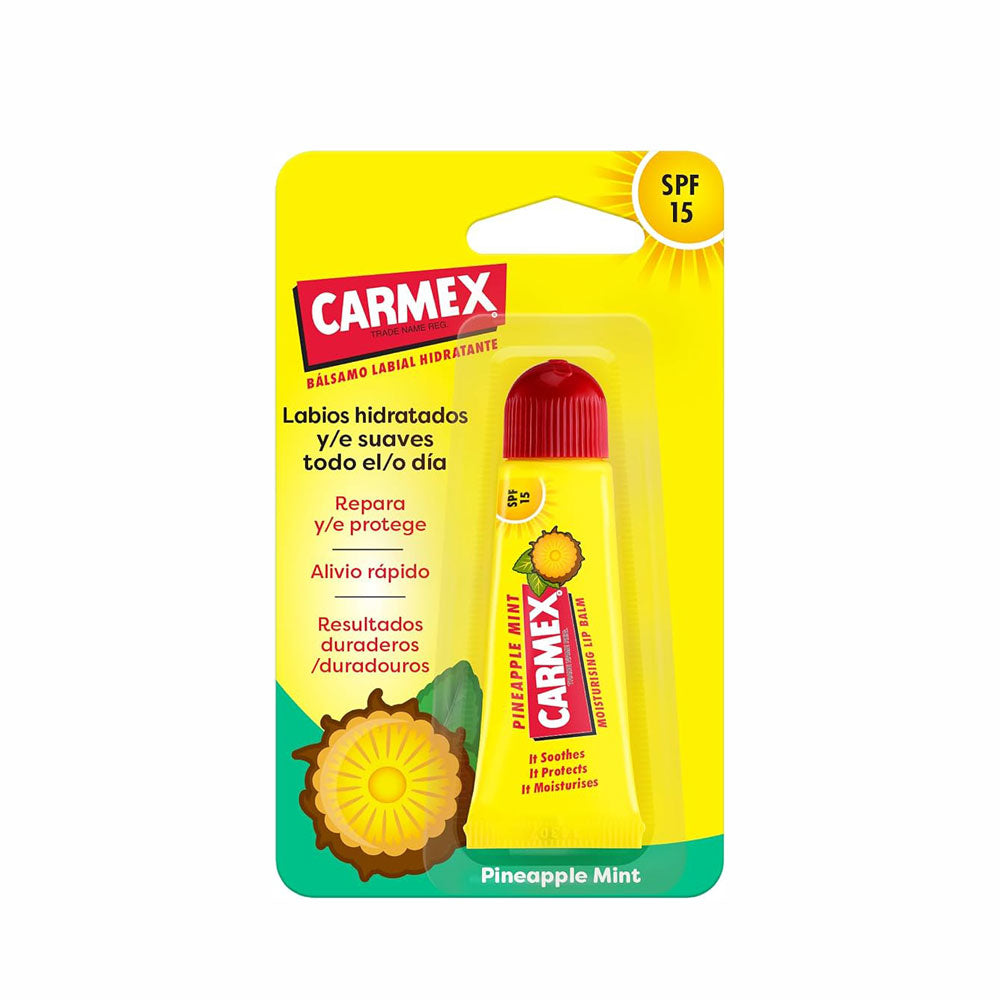 CARMEX PINEAPPLE moisturizing balm tube SPF15 10 gr
