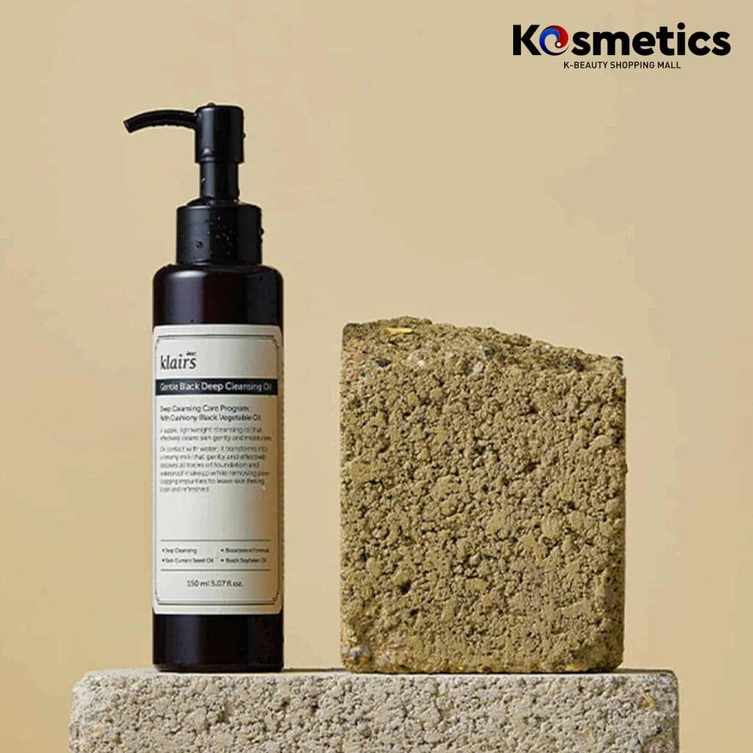 KLAIRS GENTLE BLACK olio detergente profondo 150 ml