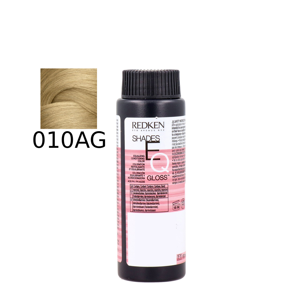 REDKEN SHADES EQ bonder inside #010AG misty beige 60 ml x 3 u
