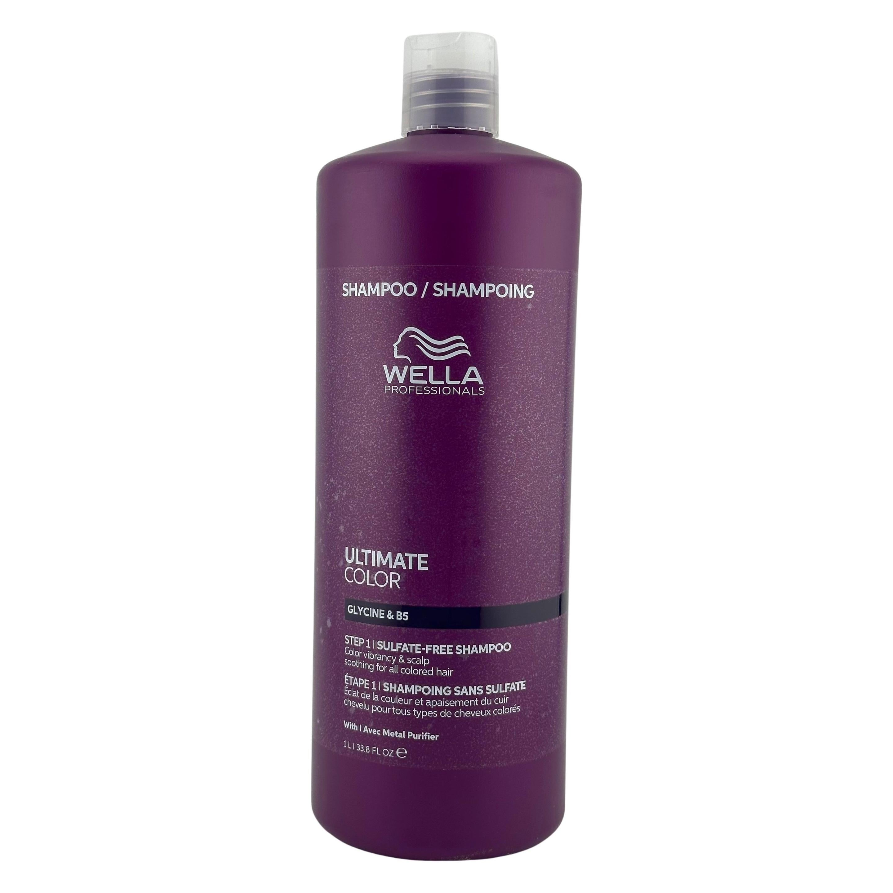 WELLA PROFESSIONALS ULTIMATE COLOR shampoo - colore vibrante per capelli tinti 1000 ml