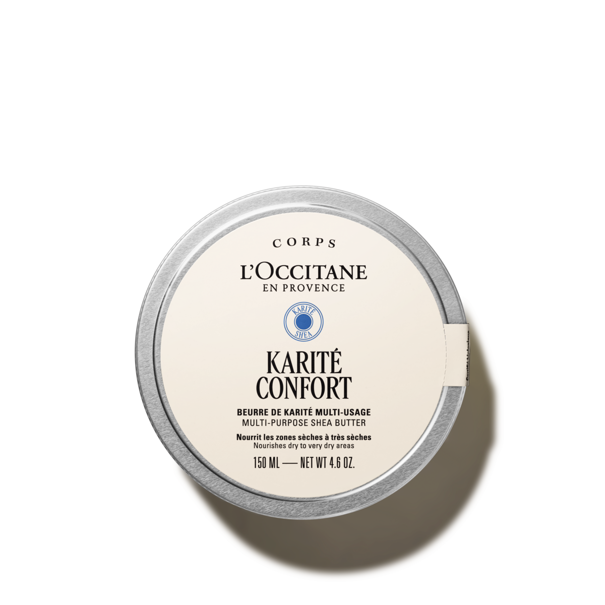 L'OCCITANE EN PROVENCE Crema Comfort Multifunzionale Karité con Burro di Karité 150 ml