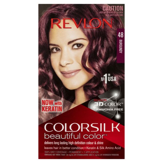 REVLON MASS MARKET COLORSILK tinta #48-borgogna 1 u
