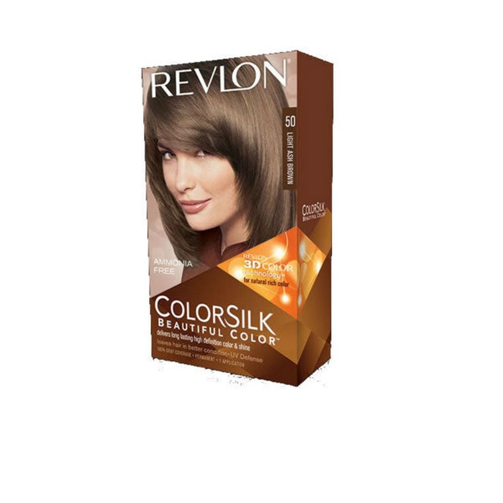 REVLON MASS MARKET COLORSILK tinta #50-castano chiaro cenere 1 pz